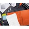 Better Office Products 2 Pocket Heavyweight Plastic Folder Portfolio With Prongs, Letter Size, Orange, 24PK 86617-24pk - alternate 3